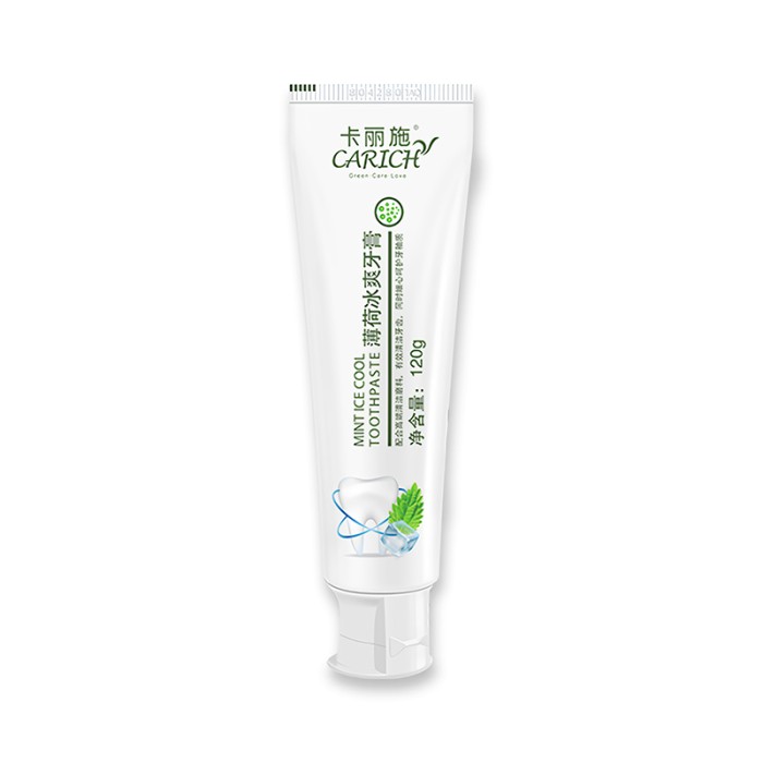 (Корбока 60 шт) CARICH Охлаждающая зубная паста со вкусом мяты (Корбока 60 шт) CARICH Охлаждающая зубная паста со вкусом мяты
