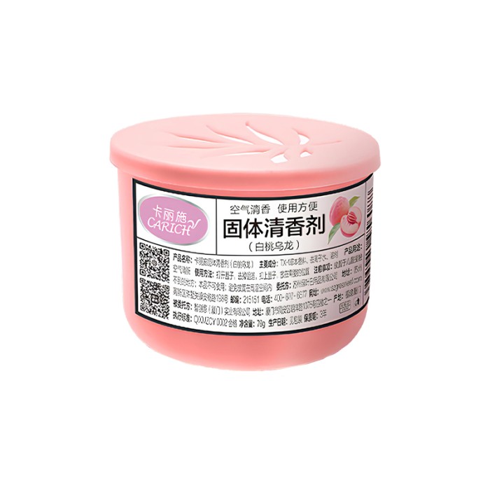 (Корбока 120 шт) Твердый освежитель воздуха CARICH / Белый персиковый улун, 70 г (Корбока 120 шт) Твердый освежитель воздуха CARICH / Белый персиковый улун, 70 г