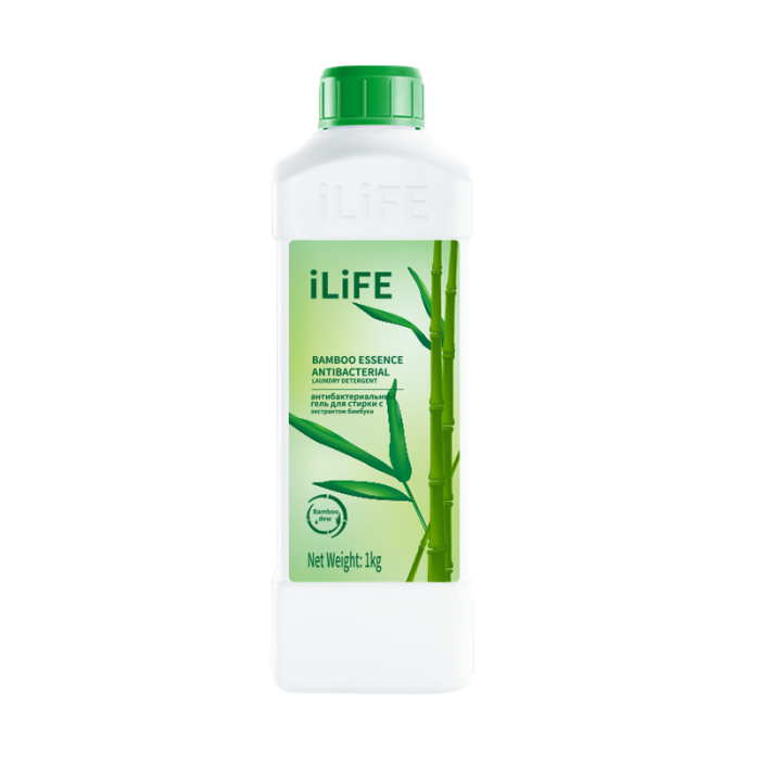 iLiFE Антибактериальный гель для стирки с экстрактом бамбука 1 кг iLiFE Антибактериальный гель для стирки с экстрактом бамбука 1 кг