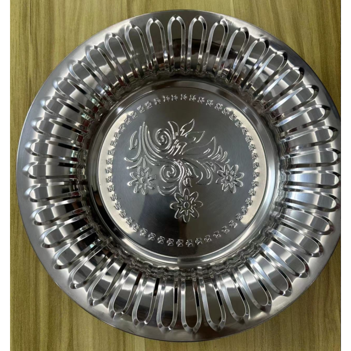 Большая цветочная тарелка Большая цветочная тарелка